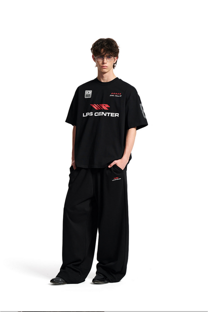 Racing Contrast Graphic Tee