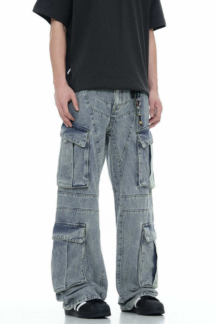 Heavyweight High Street Jeans — Trenqor Basics — view 2
