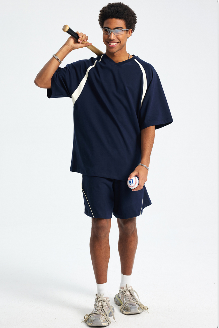 Quick-Dry Loose Shorts — Trenqor Basics — view 3