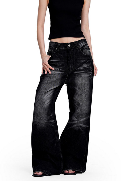 Whisker Washed Jeans