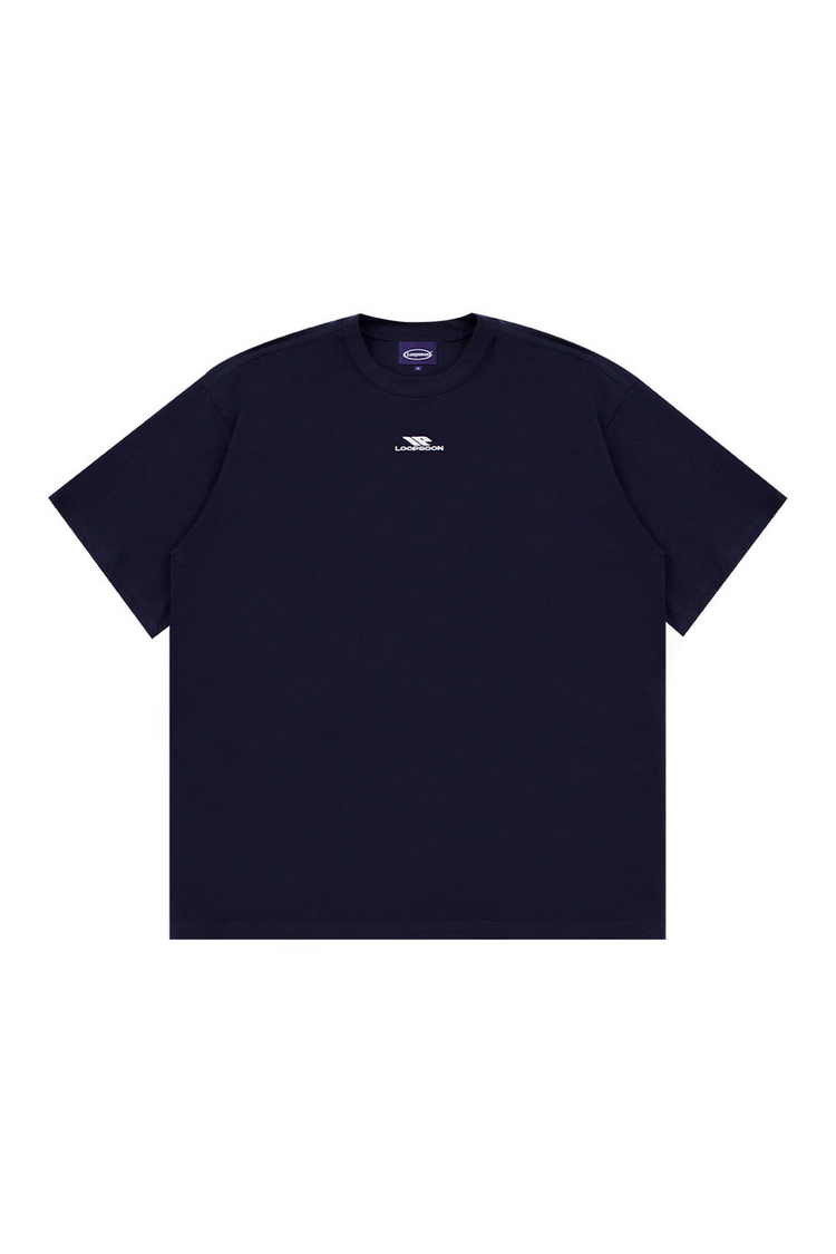 Small Logo Oversized T-Shirt — Loopsoon — view 2