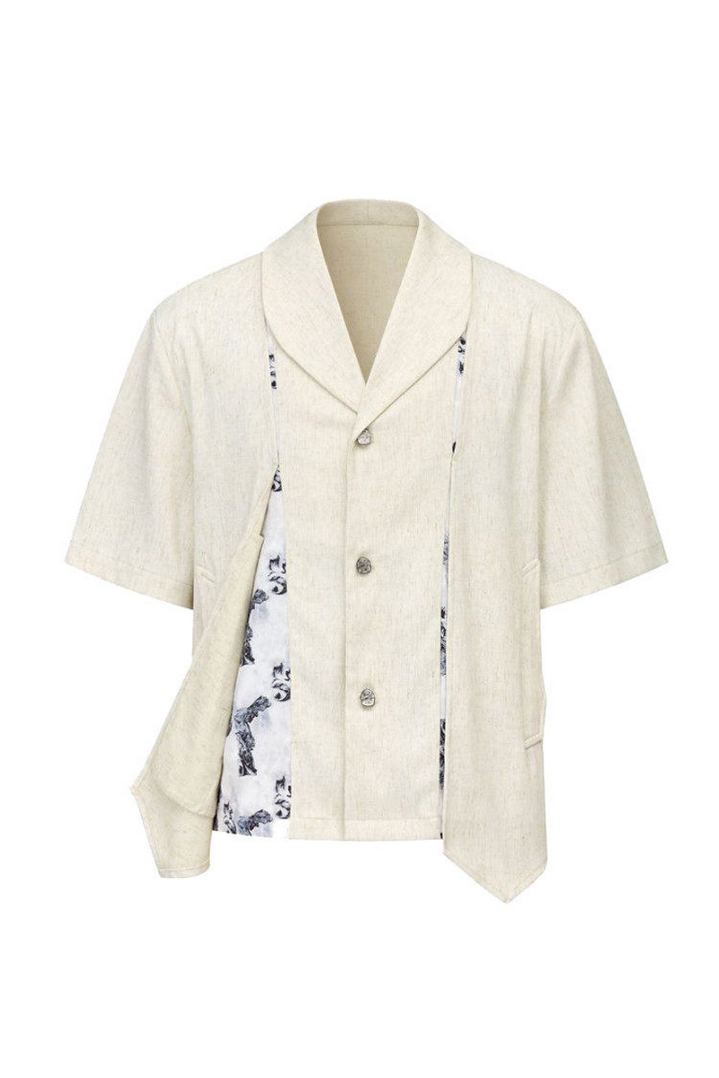 Floral Linen Shirt