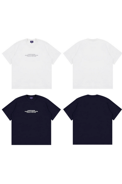 Letter Print Oversized T-Shirt