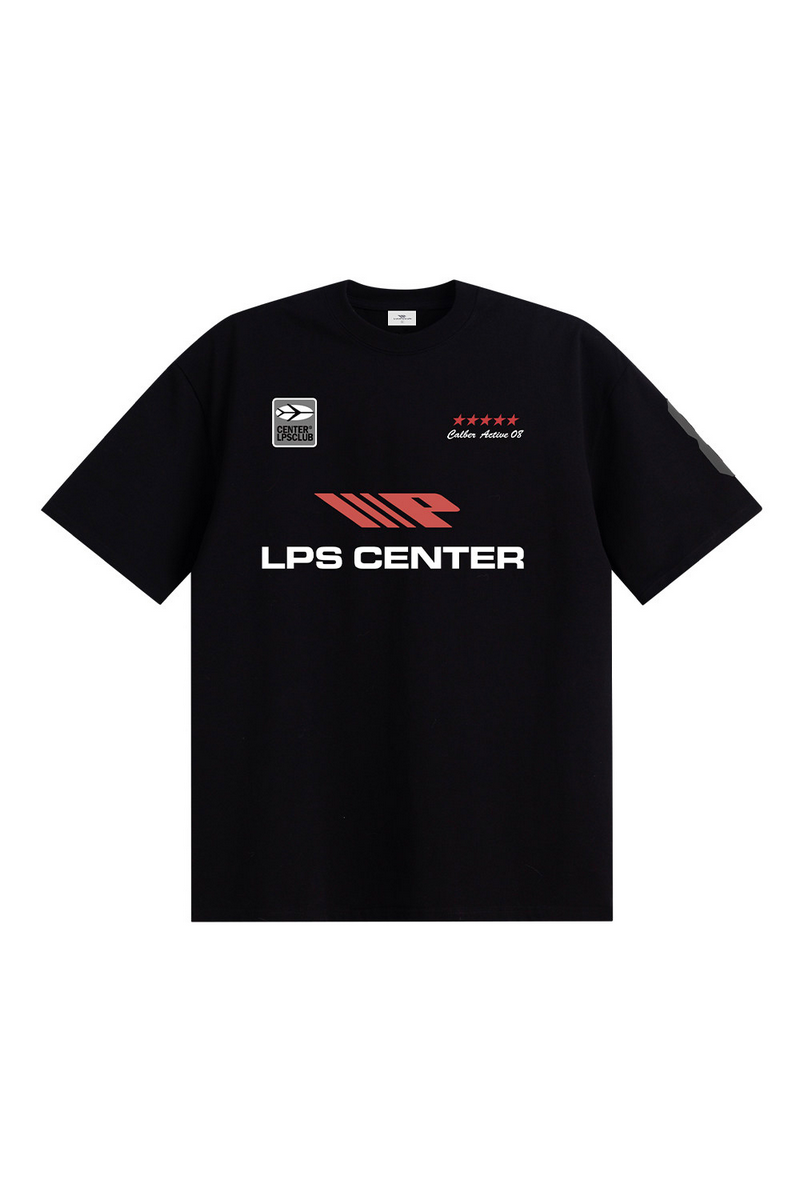 Racing Contrast Graphic Tee