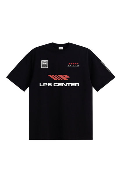 Racing Contrast Graphic Tee