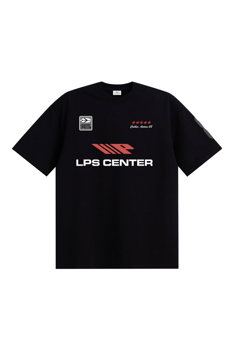 Racing Contrast Graphic Tee — Loopsoon — view 3