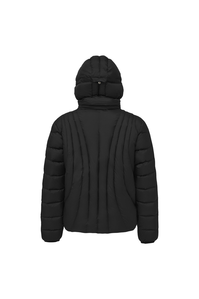 Curved Quilt Down Jacket