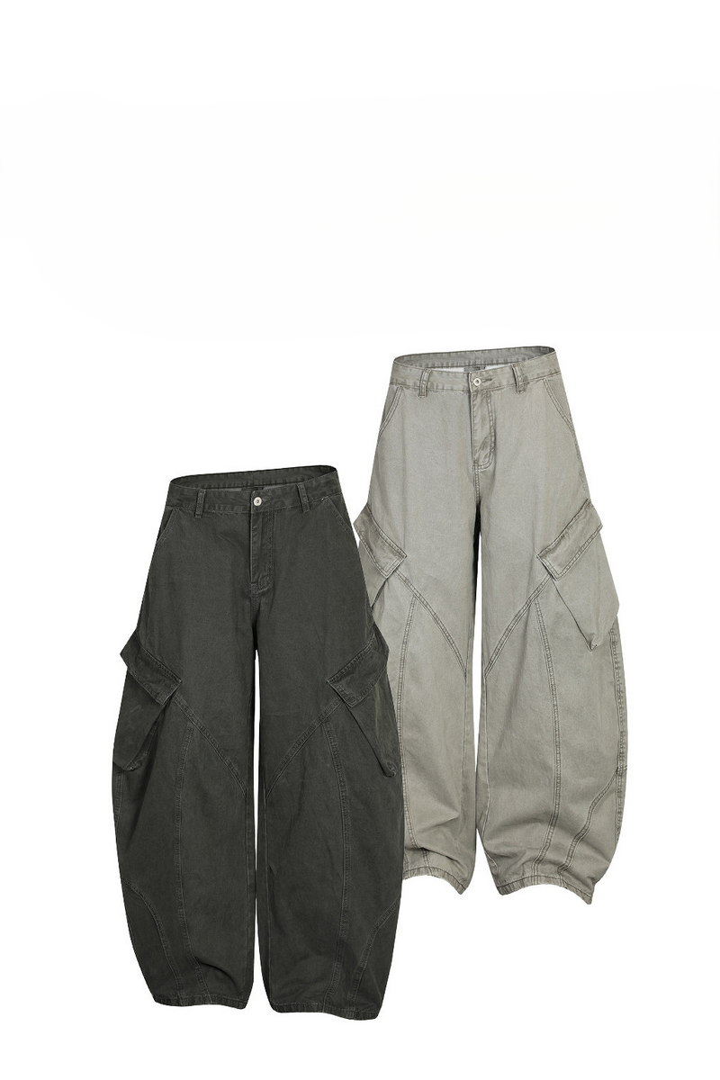 Oversized Pocket Cargo Pants