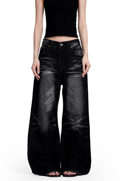 Whisker Washed Jeans