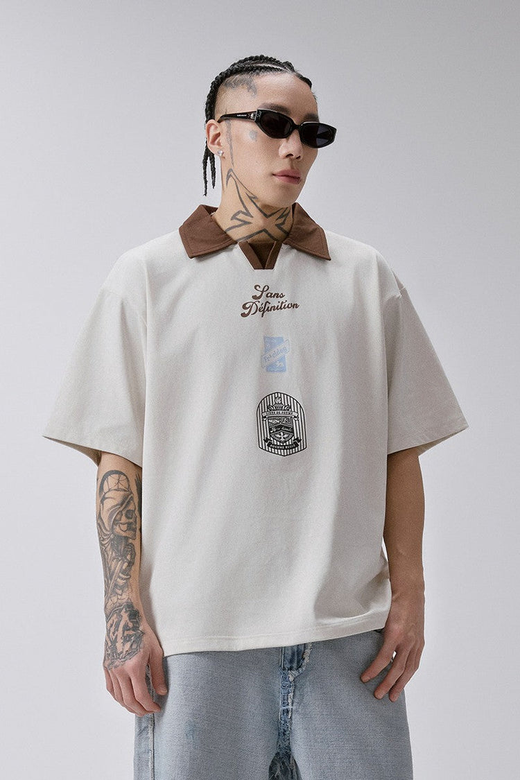 Collegiate Badge Polo — F2CE