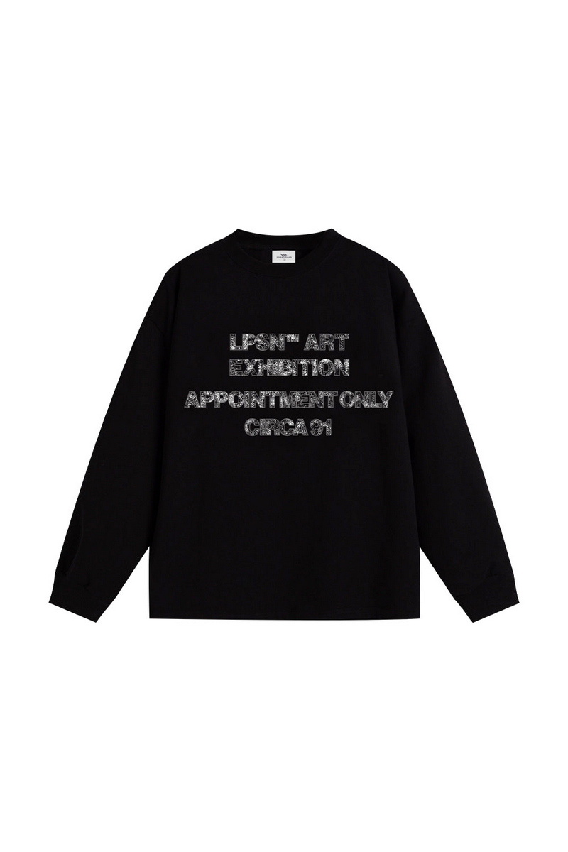 Distressed Ink Long Sleeve Tee
