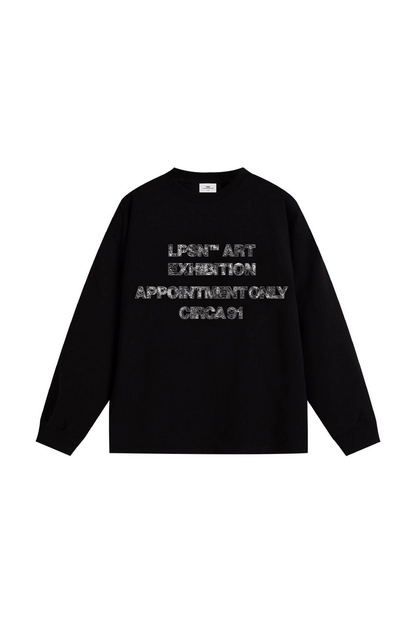 Distressed Ink Long Sleeve Tee