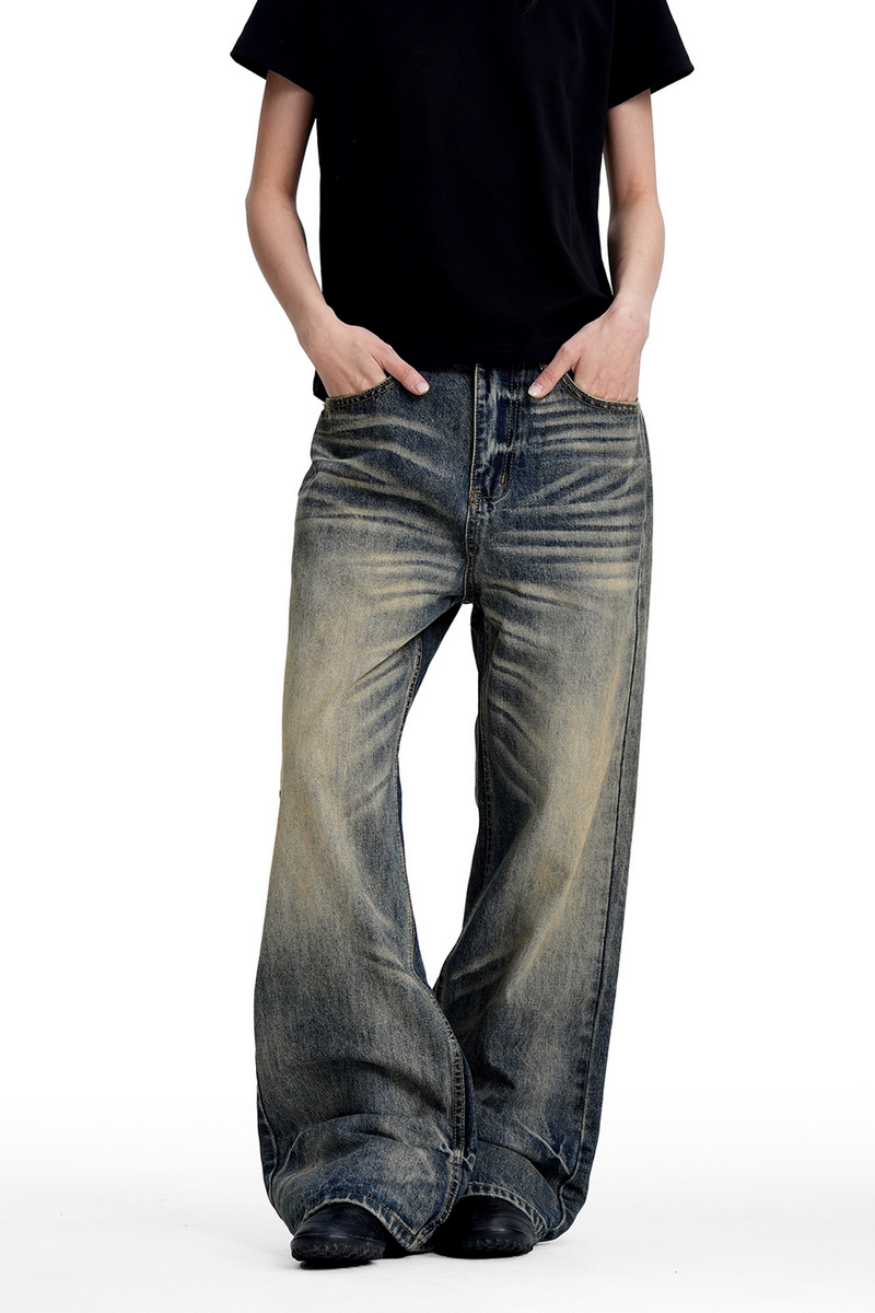 Whisker Barrel Jeans