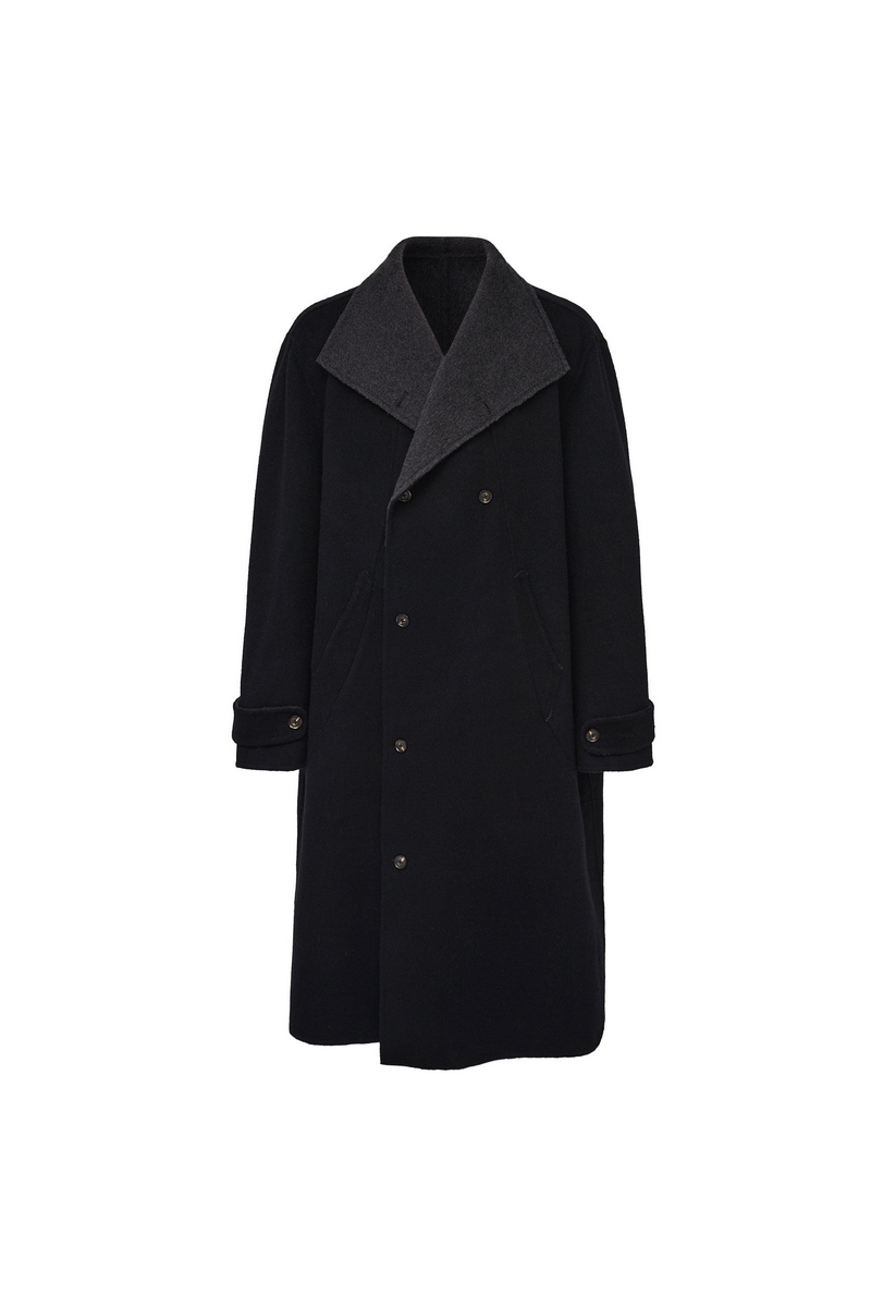 Double Faced Wool Coat