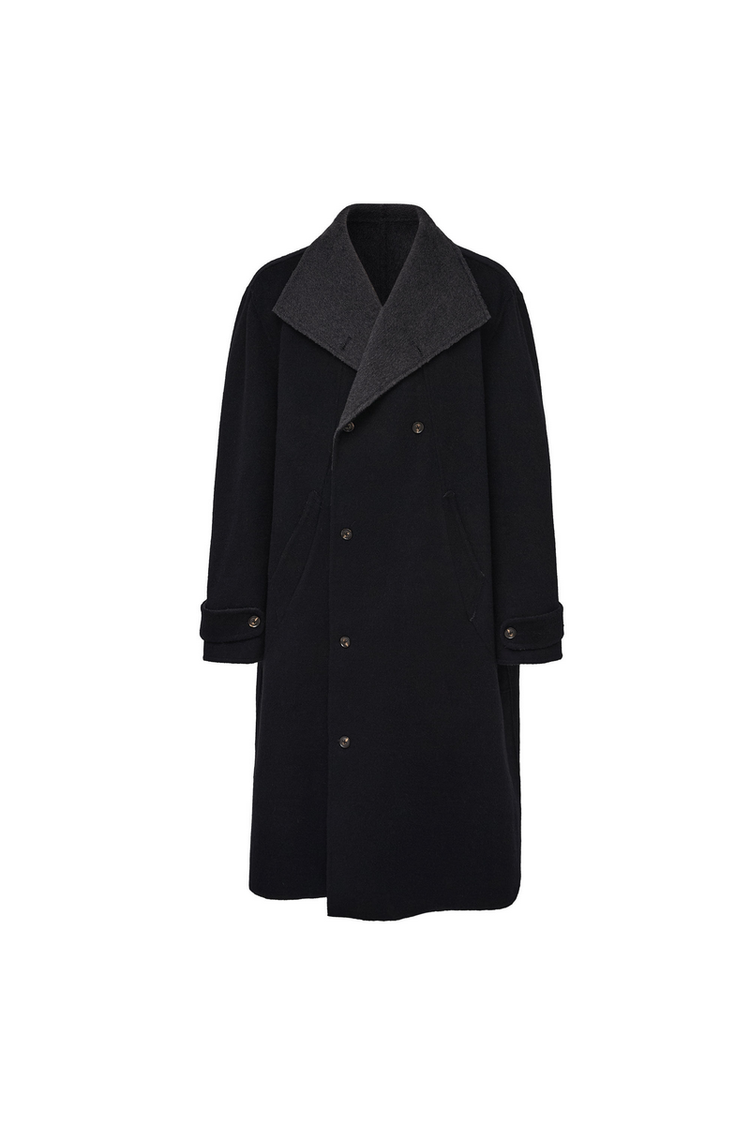 Double Faced Wool Coat — Taichiism — view 4