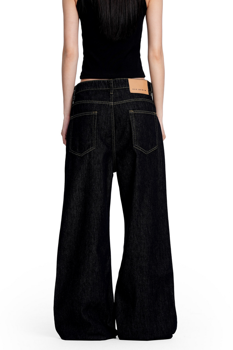 Buckle Raw Jeans