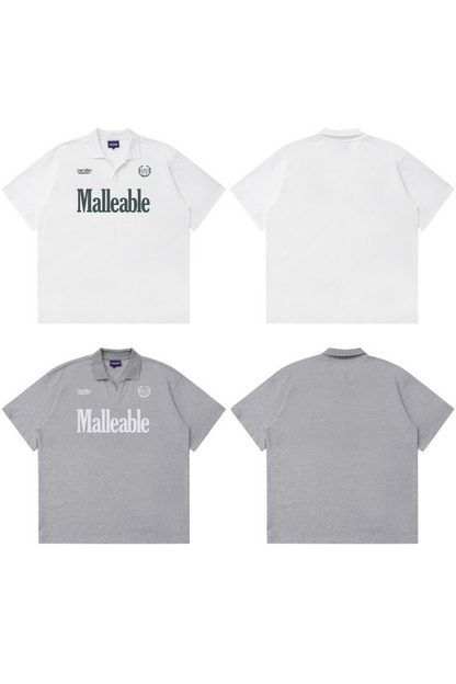 Polo Collar Jersey T-Shirt