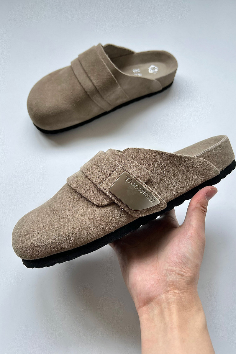 Leather Mule Clogs