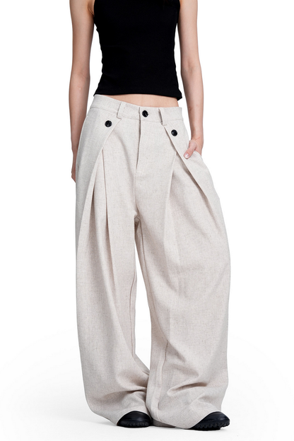 Irregular Waist Trousers