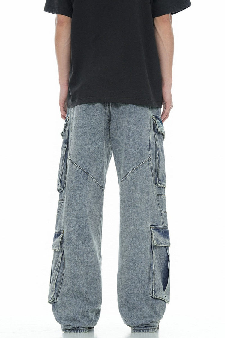 Heavyweight High Street Jeans — Trenqor Basics — view 4