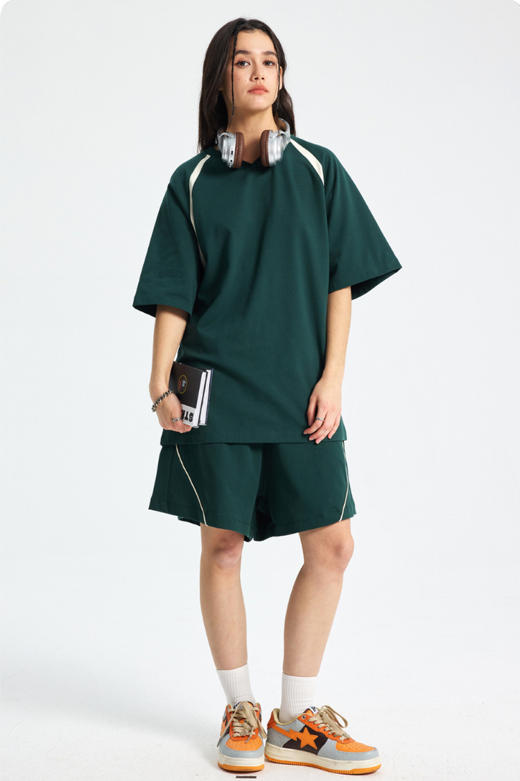 Quick-Dry Loose Shorts — Trenqor Basics — view 5