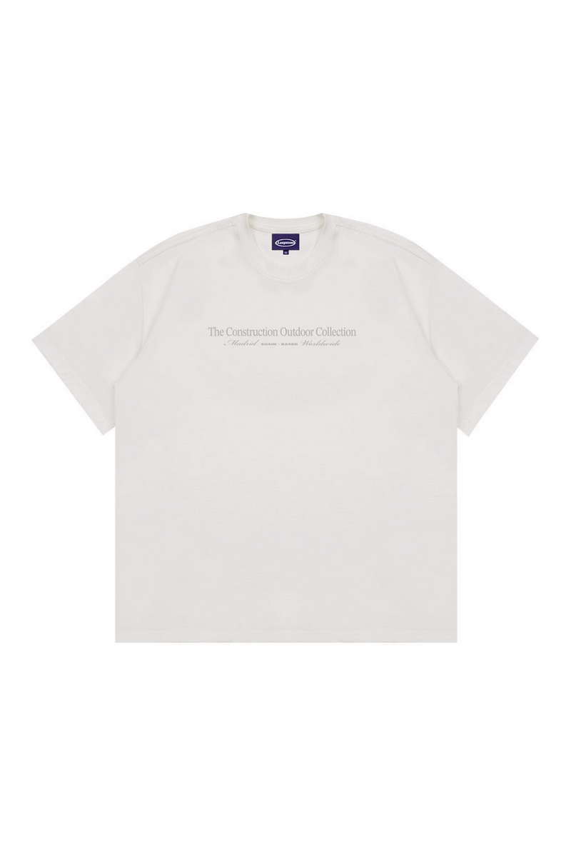 Multi Line Print T-Shirt