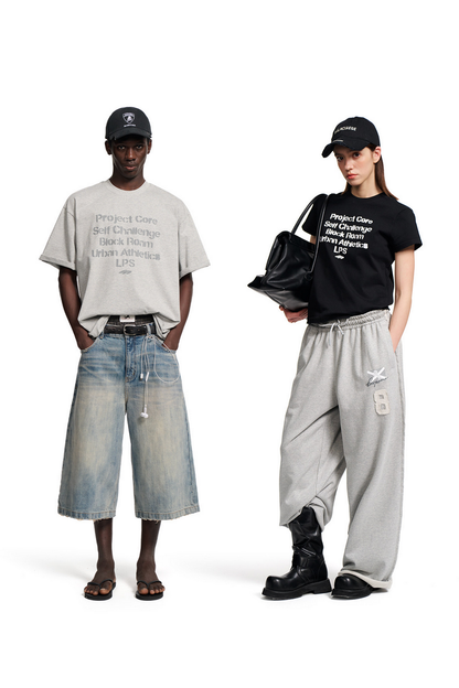 Heavyweight Letter T-Shirt