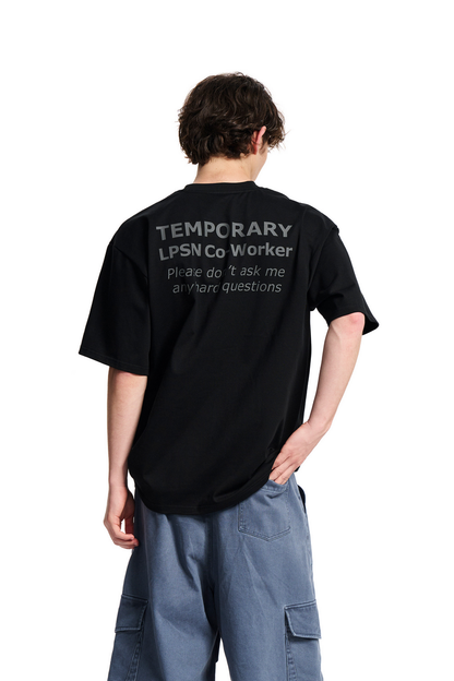 Letter Graphic Crew Tee
