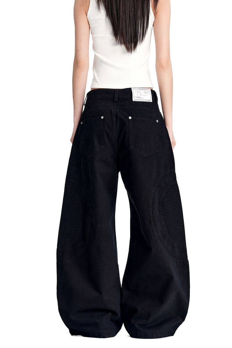 Star Embroidered Cargo Pants