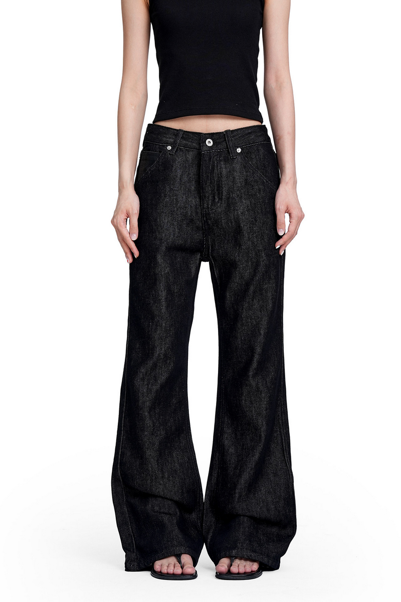 Selvedge Embroidered Jeans