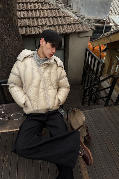 Hooded Down Puffer Jacket