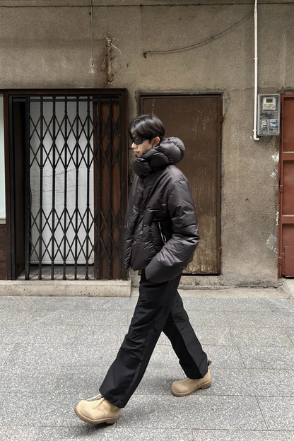 Detachable Hood Down Jacket