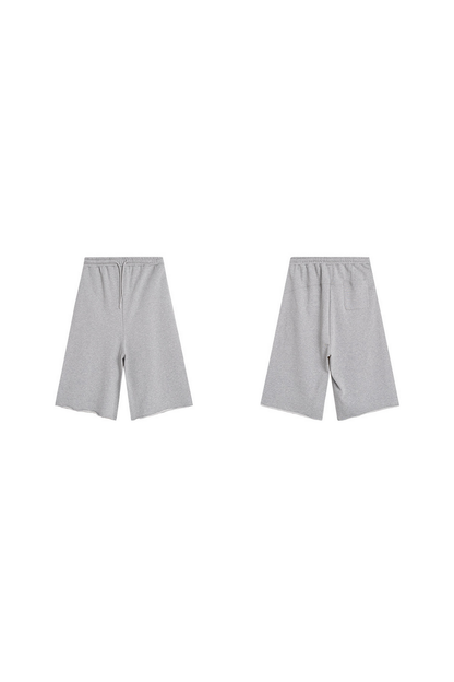 Drawstring Cropped Shorts