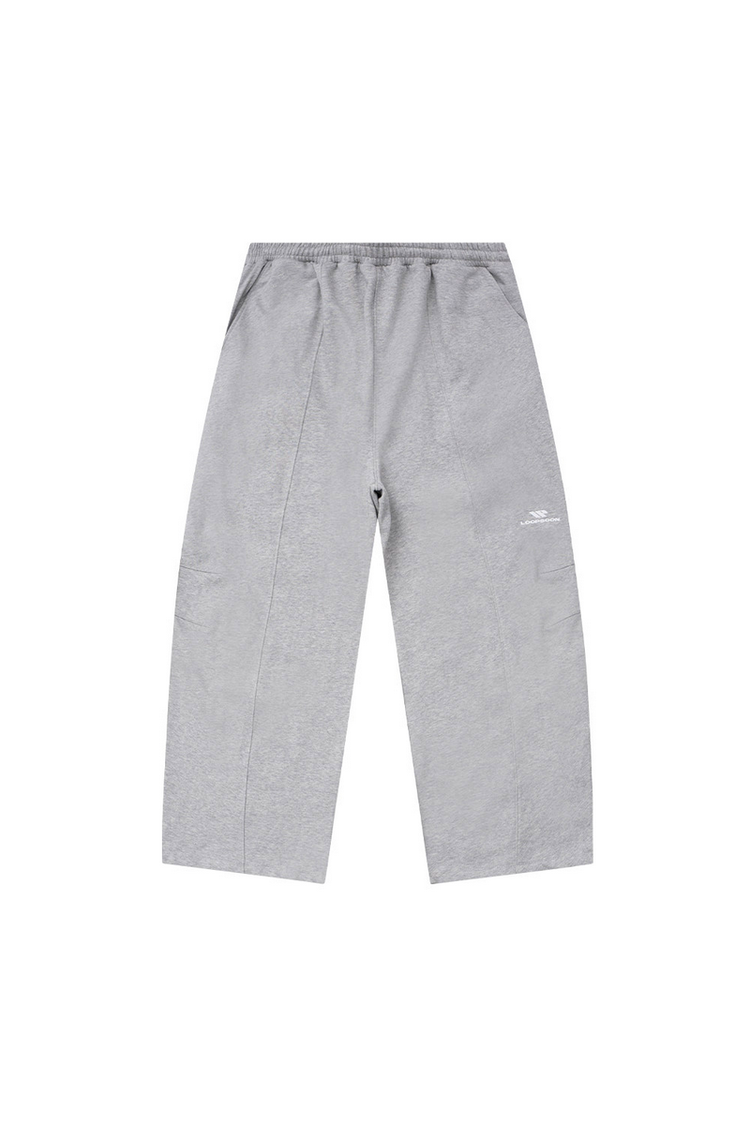 Retro Wide Leg Sweatpants — Loopsoon — view 3