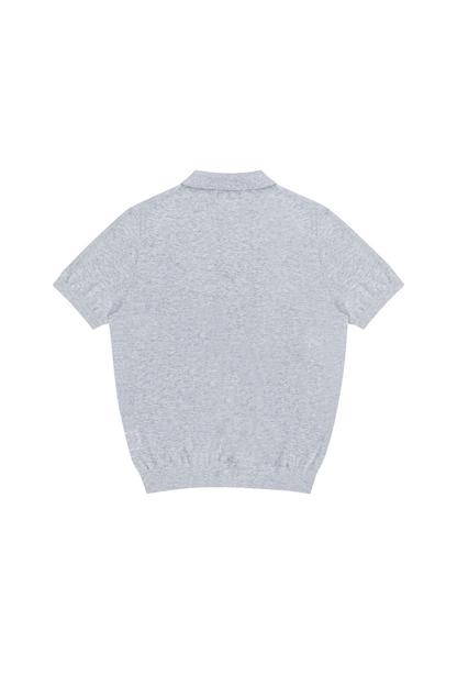 Linen Knit Polo Shirt