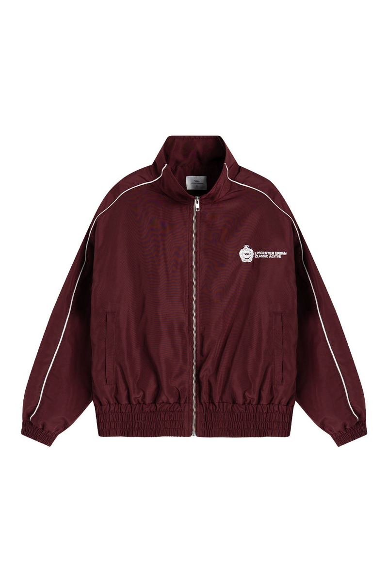 Badge Print Track Jacket