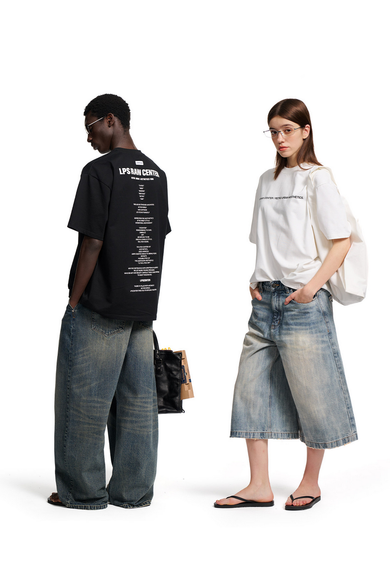 Full Back Letter T-Shirt