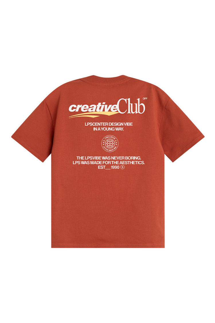 Vintage Contrast Graphic Tee — Loopsoon — view 7
