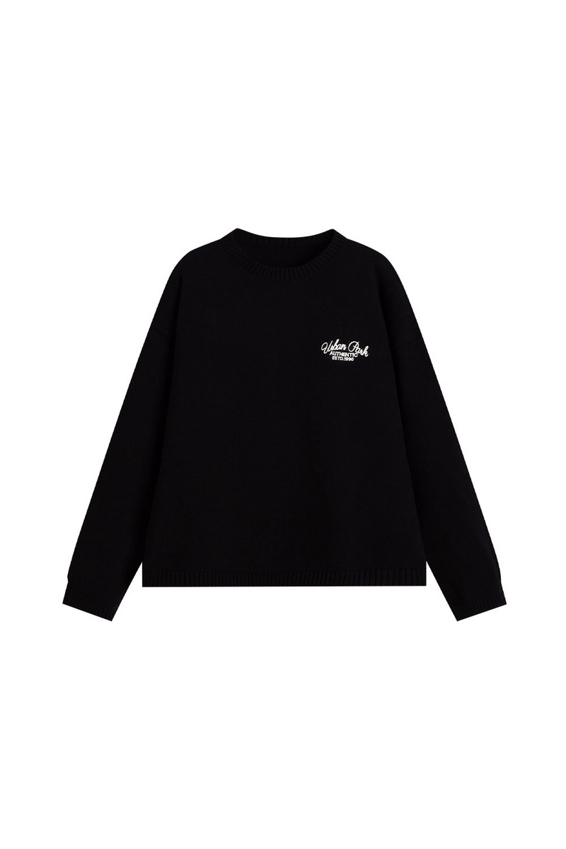 Jacquard Crewneck Sweater