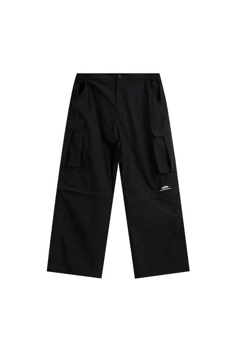 Multi Pocket Work Pants — Loopsoon — view 7