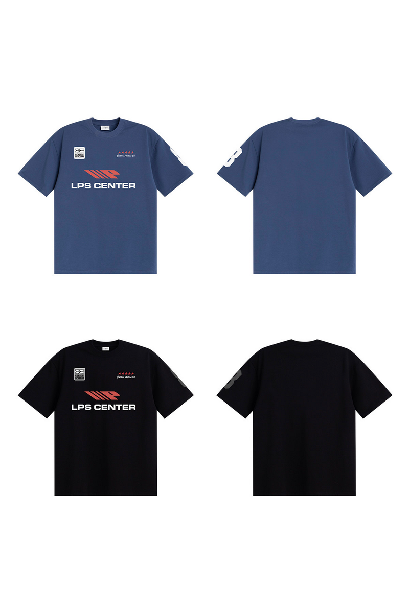 Racing Contrast Graphic Tee