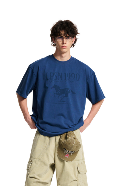 Distressed Horse Graphic Tee