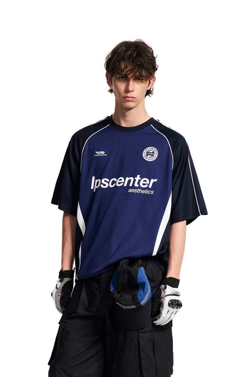 Contrast Graphic Sports Tee