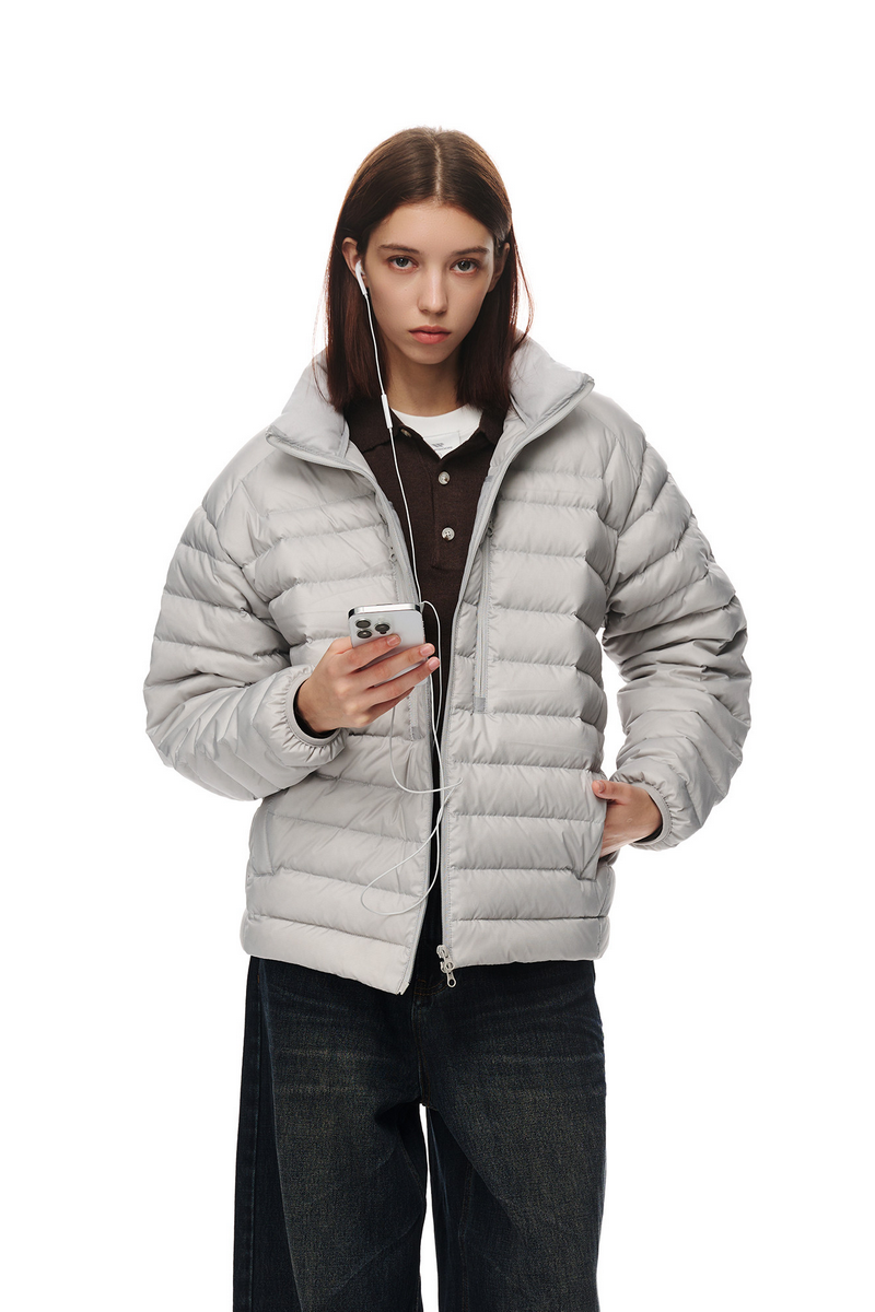 Quilted Down Puffer Jacket
