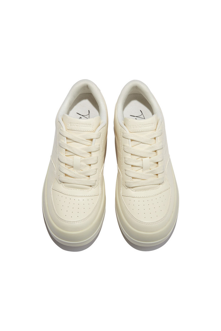 Minimal Leather Sneakers — Taichiism — view 5