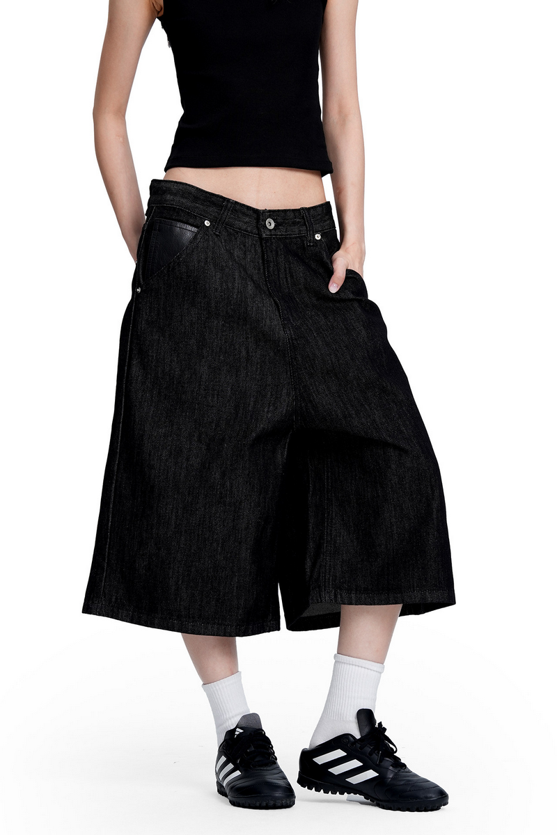 Raw Denim Shorts