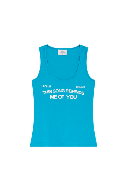 Slim Stretch Graphic Tank