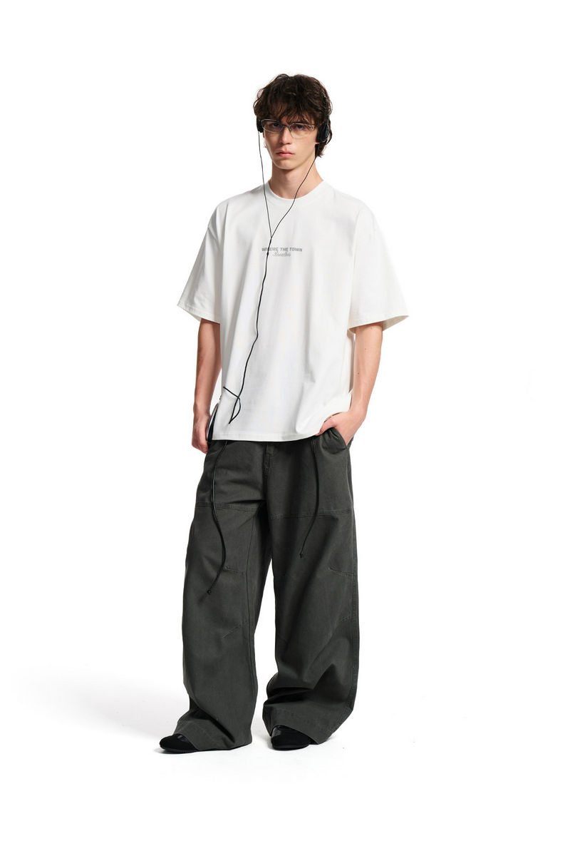 Back Print Graphic Tee
