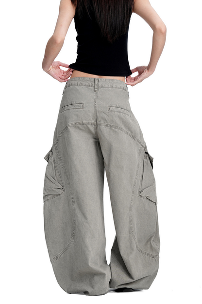 Oversized Pocket Cargo Pants