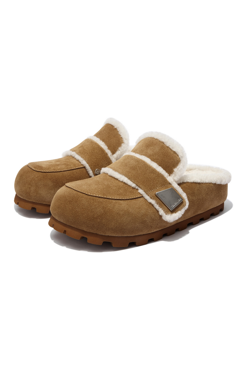 Wool Lined Mule Clogs